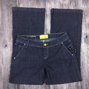 Lole Jeans Organic Cotton Boot Cut Trouser Sz 12